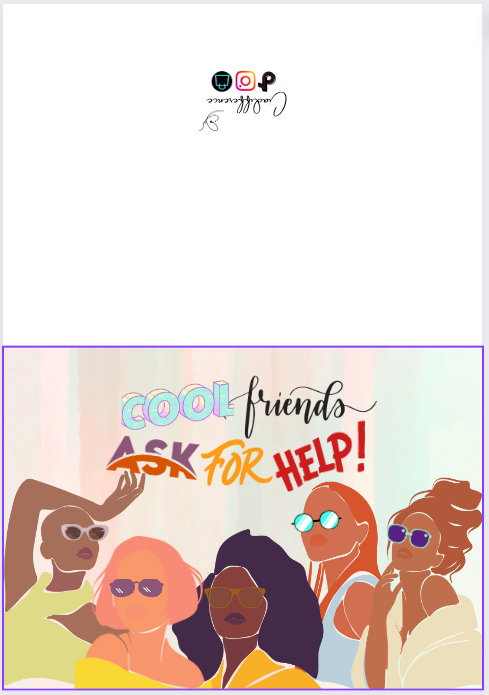 Cool Friends Ask For Help