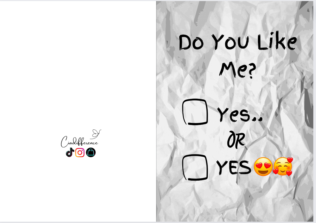 Do You Like Me?